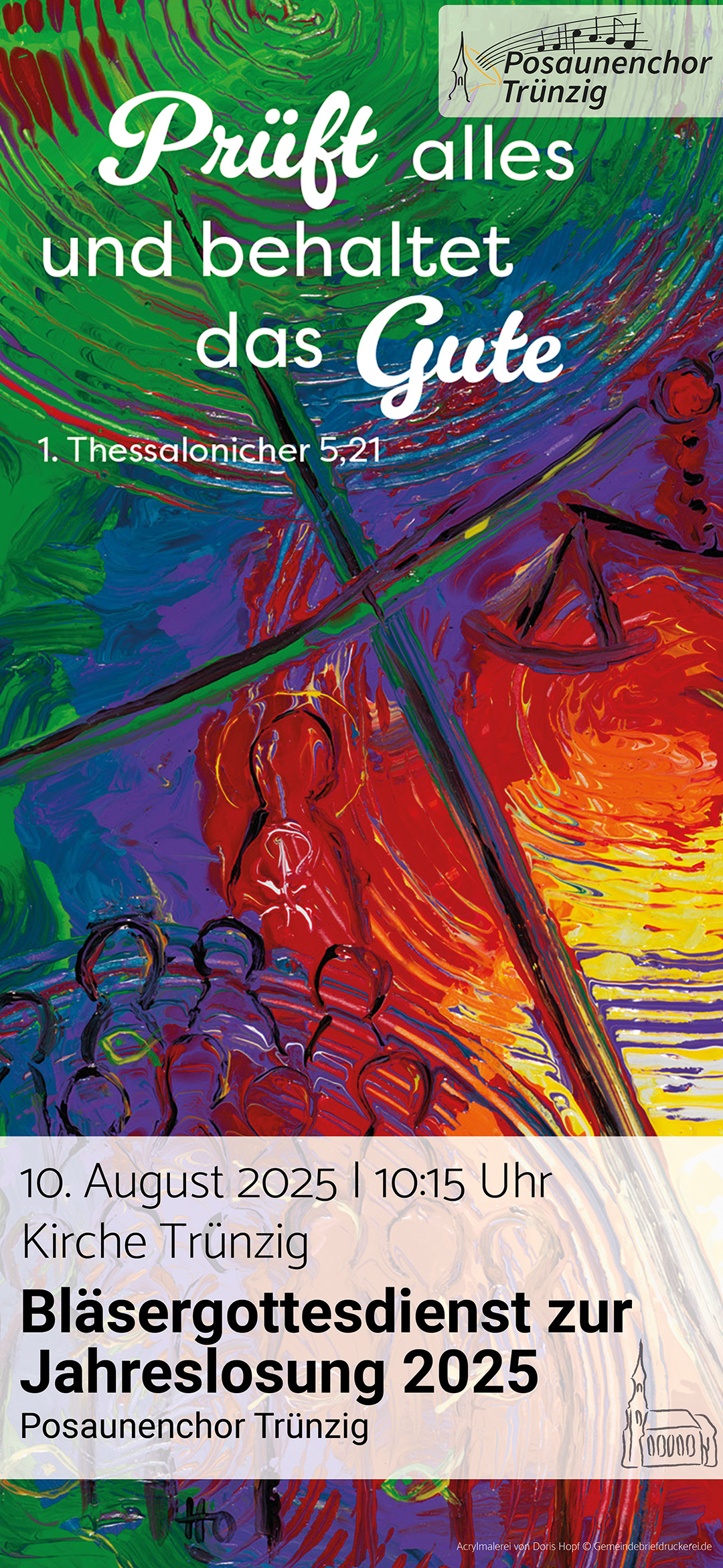 Gottesdienst zur Jahreslosung 2025